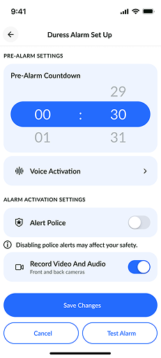 Bond App Interface
