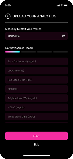 Bond App Interface